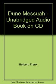 Dune Messuah - Unabridged Audio Book on CD
