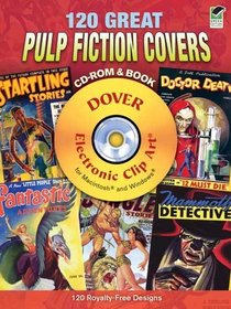 120 Great Pulp Fiction Covers CD-ROM and Book (DVD & Book)