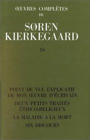 oeuvres compltes de Soren Kierkegaard t.16