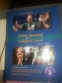 Public Speaking for College & Career -- Seventh 7th Edition