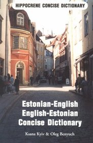Estonian-English English-Estonian Dictionary (Hippocrene Concise Dictionary)
