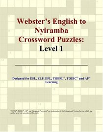Webster's English to Nyiramba Crossword Puzzles: Level 1