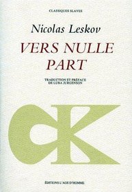 Vers nulle part: Roman (Classiques slaves) (French Edition)