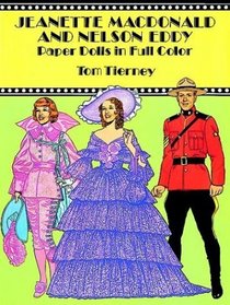 Jeanette MacDonald and Nelson Eddy Paper Dolls in Full Color