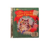 Curious Little Kitten's First Christmas (First Little Golden Books)