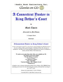 A Connecticut Yankee In King Arthur's Court (Classic Books on CD Collection) [UNABRIDGED] (Classic on CD)