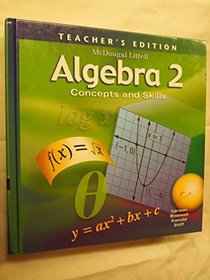 Algebra 2 Concept and Skills Teacher's Edition