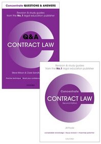Contract Law Revision Pack 2016: Law Revision and Study Guide (Concentrate)