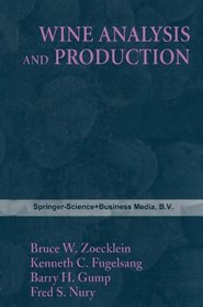 Wine Analysis  Production (Chapman and Hall Enology Library)