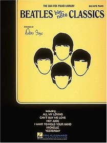 Beatles Big Note Classics (Big Note Personality)