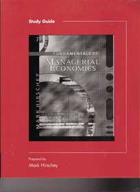 Study Guide to Fundamentals of Managerial Economics