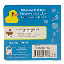 Brush, Flush, Wash: Lift-a-Flap Board Book (Busy & Bright Baby)