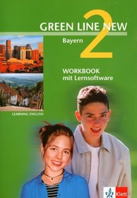 Green Line New 2. Workbook mit Audio-CD und CD-ROM. Bayern