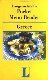 Pocket Menu Reader Greece (Langenscheidt's Pocket Menu Reader)