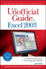 The Unofficial Guide to Excel 2003 (Unofficial Guide)