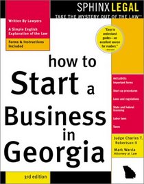 How to Start a Business in Georgia (Legal Survival Guides)