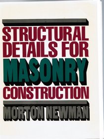 Structural Details for Masonry Construction