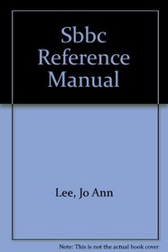 The Sbbc Reference Manual