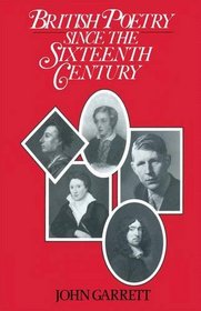British Poetry Since the Sixteenth Century: A Student's Guide