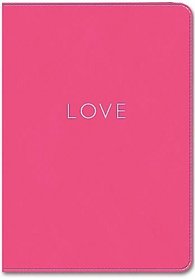 Love Journal (Journal Med Pink Love Faux Leather)
