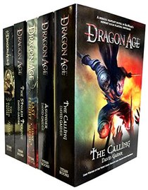 David Gaider Dragon Age Series 5 Books Collection Set (Stolen Throne, Calling, Asunder, Last Flight, Masked Empire)