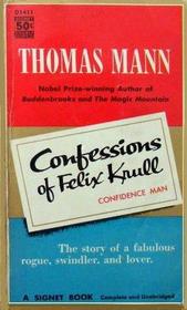 The Confessions of Felix Krull (Vintage Signet, D1411)