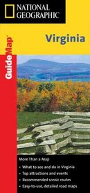 National Geographic Guide Map Virginia (Guidemaps)