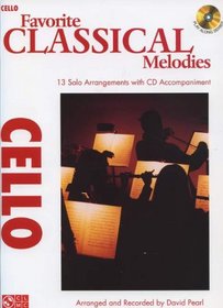 Favorite Classical Melodies - Cello Book/Cd (Play Along)