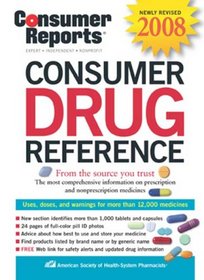 Consumer Drug Reference 2008 (Consumer Drug Reference)