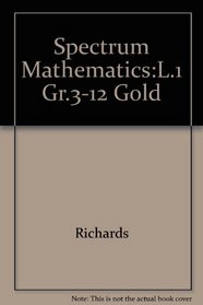 Spectrum Mathematics - Gold Book, Level 1