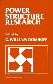 Power Structure Research (SAGE Focus Editions)