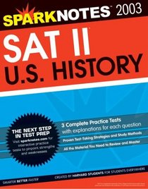 Spark Notes SAT II United States History (SparkNotes Test Prep)