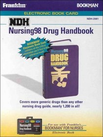 Ndh Nursing 98 Drug Handbook Electronic Book Card