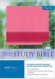 Women of Faith Study Bible Pink/ Hot Pink GM