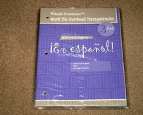 En Espanol Level 3 - Visual Grammar Word Tile Overhead Transparencies - McDougal Littell