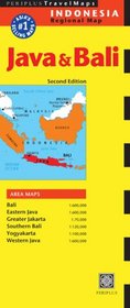 Java & Bali Travel Map Second Edition (Indonesia Regional Maps)