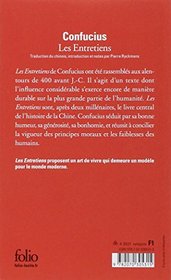 Entretiens Confuc (Folio 2 Euros) (French Edition)