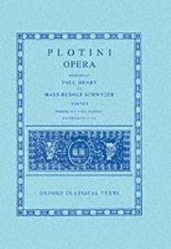 Opera, Vol. 1: Porphyrii Vita Plotini Enneades 1-3