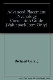 Advanced Placement Psychology Correlation Guide (Valuepack Item Only)