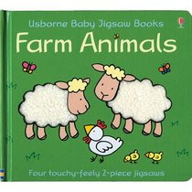 Farm Animals Baby Jigsaw Book (Jigsaw Books)