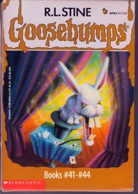 Goosebumps Boxed Set, Books 41 - 44:  Bad Hare Day, Egg Monsters from Mars, The Beast from the East, and Say Cheese and Die -- Again!