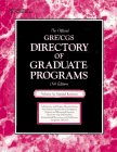 The Official Gre Cgs Directory of Graduate Programs: Natural Sciences (Directory of Graduate Programs: Vol. A: Natural Sciences)