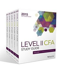 Wiley Study Guide for 2015 Level II CFA Exam: Complete Set Vitalsource Edition