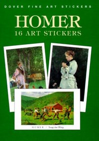 Homer: 16 Art Stickers (Fine Art Stickers)