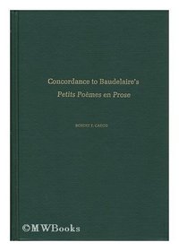 Concordance to Baudelaire's 