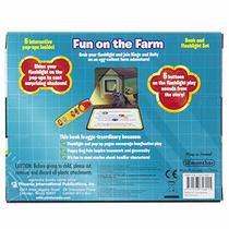 Disney Junior Puppy Dog Pals - Fun on the Farm Pop-up Book and 5 Sound Flashlight - PI Kids