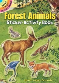 Forest Animals Sticker Activity Book (Dover Little Activity Books)