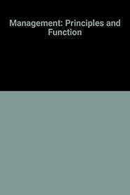Management: Principles and Functions