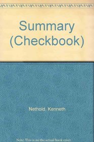 Summary (Checkbook)