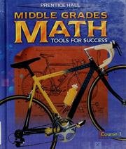 Prentice Hall Middle Grades Math: Tools for Success Course 3